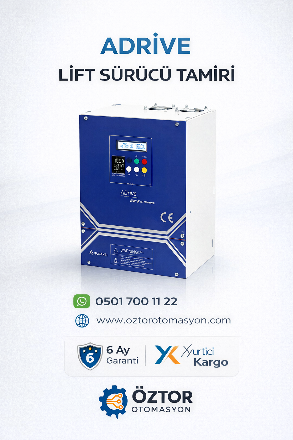 Arkel Adrive Sürücü Tamiri: Endüstriyel Otomasyon İçin Güvenilir Çözümler