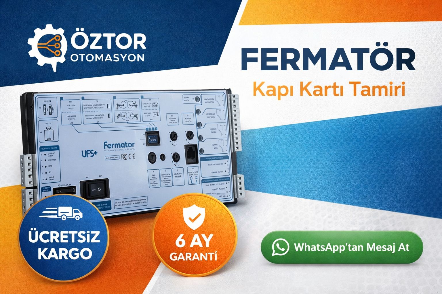 Asansör Kapı Kontrol Kartı Tamiri