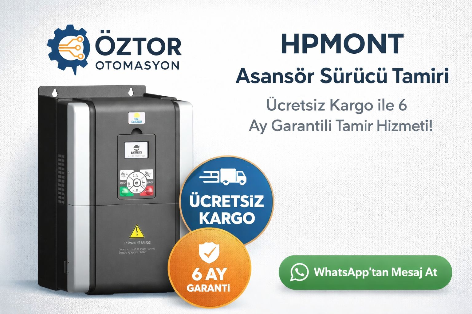 HPMONT ASANSÖR SÜRÜCÜ TAMİRİ - Önce