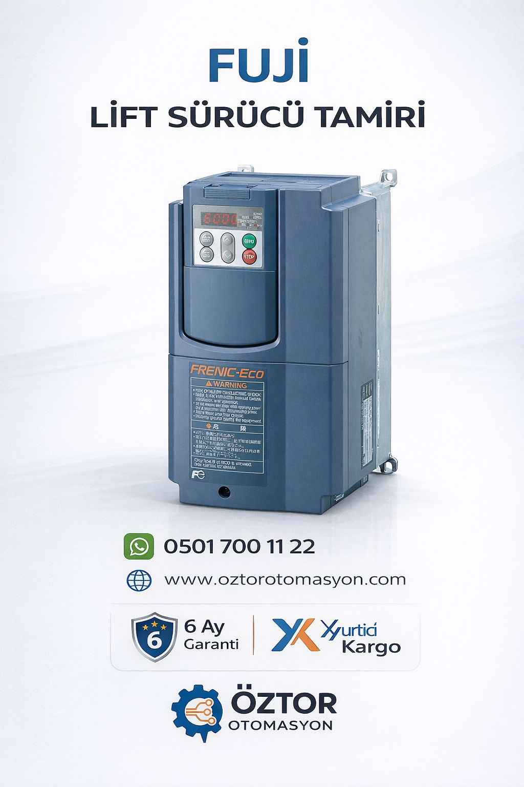 Fuji Sürücü Tamiri ve Asansör Bakımı: Güvenli ve Verimli Çözümler