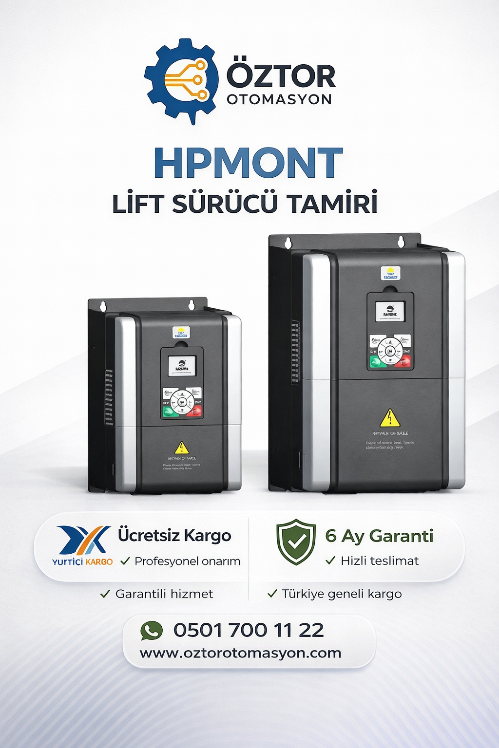 HPmont Sürücü Tamiri ve Asansör Bakımı: Güvenli ve Verimli Çözümler - Önce