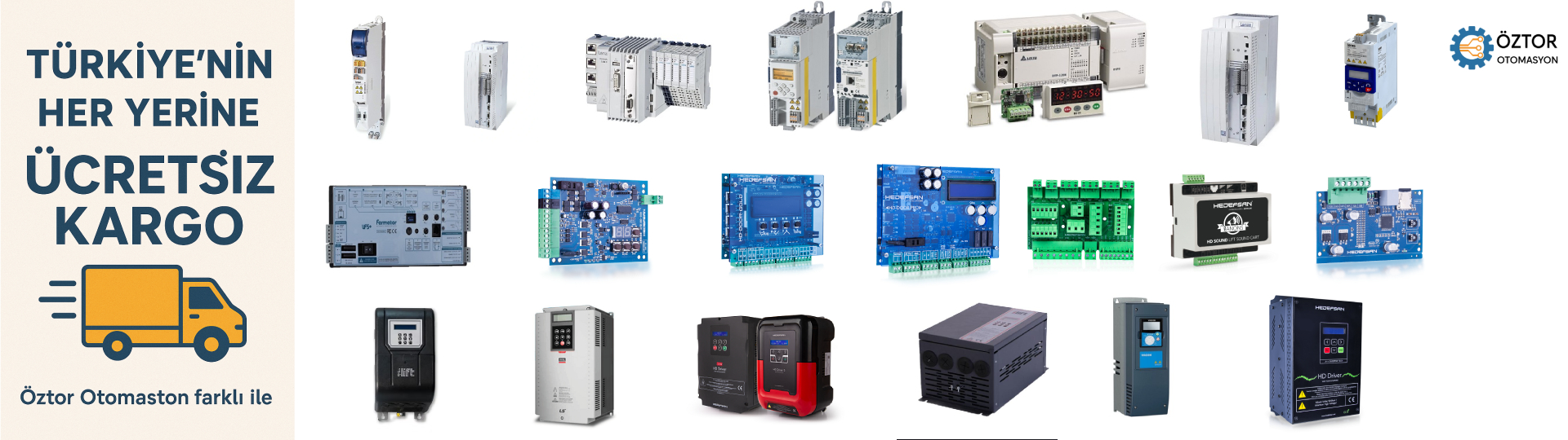 Endüstriyel ve Asansör Servo Çözümleri